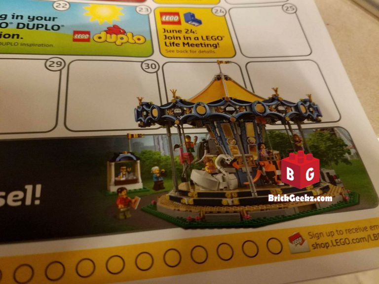 LEGO Creator Carousel Confirmed by Calendar! LEGO Creator Carousel Confirmed by Calendar!