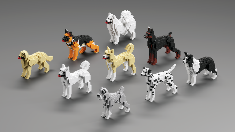 A Pack of Dogs, by K. Amida A Pack of Dogs, by K. Amida