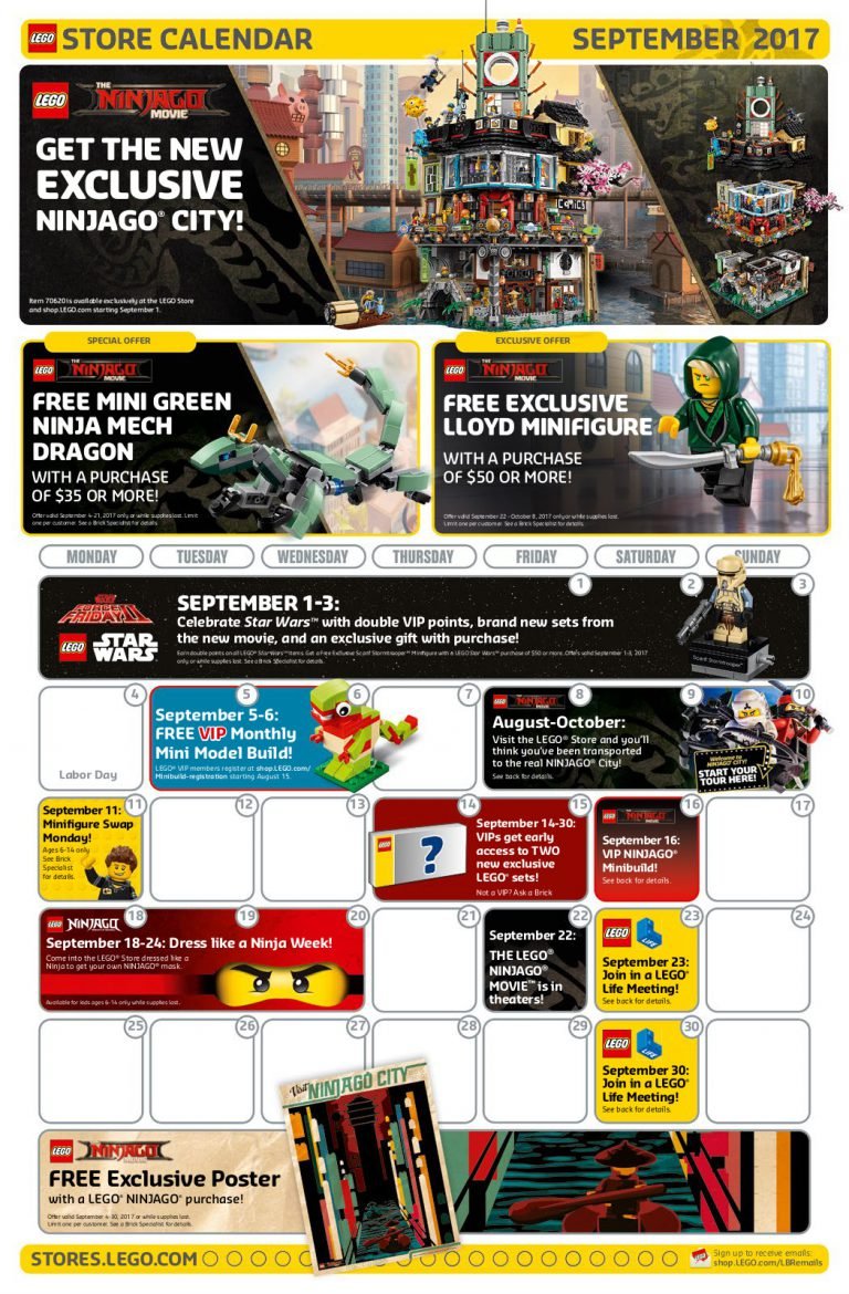 September Will Be A Month of NINJAGO September Will Be A Month of NINJAGO