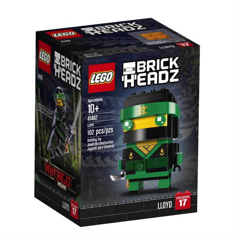 2 LEGO Ninjago Movie Brickheadz Exclusive at Toys R Us 2 LEGO Ninjago Movie Brickheadz Exclusive at Toys R Us