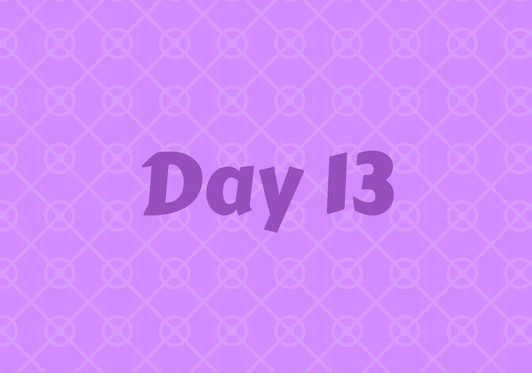 2017 Friends Advent Calendar – Day 13 2017 Friends Advent Calendar – Day 13