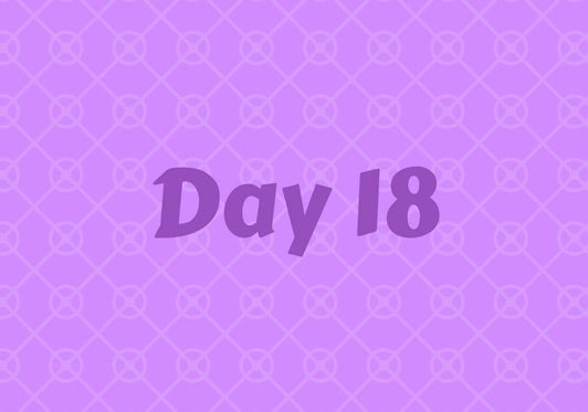 2017 Friends Advent Calendar – Day 18 2017 Friends Advent Calendar – Day 18