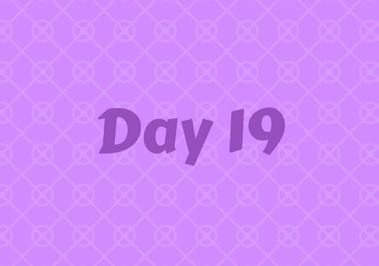 2017 Friends Advent Calendar – Day 19 2017 Friends Advent Calendar – Day 19